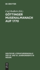 Image for Gottinger Musenalmanach Auf 1770