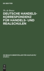 Image for Deutsche Handelskorrespondenz F?r Handels- Und Realschulen