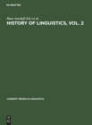 Image for History of Linguistics, Vol. 2