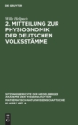 Image for 2. Mitteilung Zur Physiognomik Der Deutschen Volksstamme