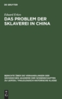 Image for Das Problem Der Sklaverei in China