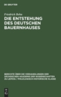 Image for Die Entstehung Des Deutschen Bauernhauses