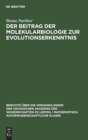 Image for Der Beitrag Der Molekularbiologie Zur Evolutionserkenntnis