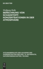 Image for Berechnung Von Schadstoffkonzentrationen in Der Atmosph?re