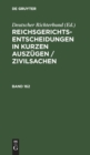 Image for Reichsgerichts-Entscheidungen in Kurzen Auszugen / Zivilsachen. Band 162