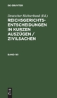 Image for Reichsgerichts-Entscheidungen in Kurzen Auszugen / Zivilsachen. Band 161