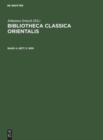 Image for Bibliotheca Classica Orientalis