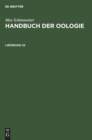 Image for Max Schonwetter: Handbuch Der Oologie. Lieferung 25