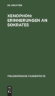 Image for Xenophon: Erinnerungen an Sokrates
