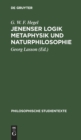 Image for Jenenser Logik Metaphysik Und Naturphilosophie