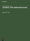 Image for Journal F?r Hirnforschung. Band 5, Heft 1