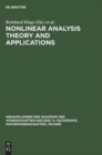 Image for Nonlinear Analysis Theory and Applications