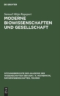 Image for Moderne Biowissenschaften Und Gesellschaft