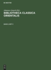 Image for Bibliotheca Classica Orientalis