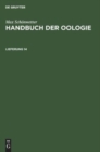 Image for Max Schonwetter: Handbuch Der Oologie. Lieferung 14