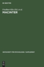 Image for MACINTER : Selected papers from workshops organized by the Network of Man-Computer Interaction Research (MACINTER) of the International Union of Psychological Science (IUPsyS)