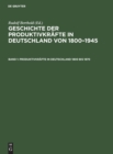 Image for Produktivkrafte in Deutschland 1800 Bis 1870
