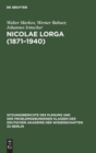 Image for Nicolae Lorga (1871-1940)