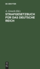 Image for Strafgesetzbuch F?r Das Deutsche Reich