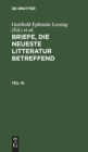 Image for Briefe, Die Neueste Litteratur Betreffend. Teil 16