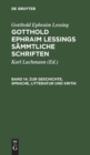 Image for Zur Geschichte, Sprache, Litteratur Und Kritik : (Fortsetzung.)