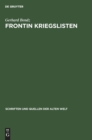 Image for Frontin Kriegslisten : Lateinisch Und Deutsch