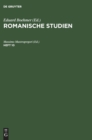 Image for Romanische Studien. Heft 10