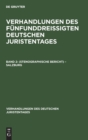Image for Verhandlungen Des Funfunddreißigten Deutschen Juristentages