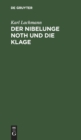 Image for Der Nibelunge Noth Und Die Klage