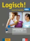 Image for Logisch! neu : Lehrerhandbuch A2 mit Video-DVD