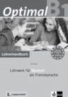 Image for Optimal : Lehrerhandbuch B1 mit CD-Rom