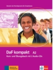 Image for DaF Kompakt in 3 Banden : Kurs- und Ubungsbuch A2 mit 2 Audio-CDs