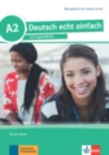 Image for Deutsch echt einfach : Ubungsbuch A2 mit Audios online