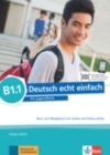 Image for Deutsch echt einfach in Teilbanden : Kurs- und  Ubungsbuch B1.1 mit Audios un