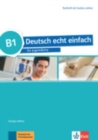 Image for Deutsch echt einfach : Testheft B1 mit Audios online