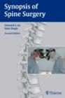 Image for Synopsis of Spine Surgery