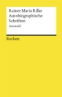 Image for Autobiographische Schriften