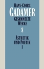 Image for Gesammelte Werke : Band 8: AEsthetik und Poetik I: Kunst als Aussage