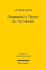 Image for Okonomische Theorie der Demokratie