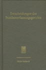 Image for Entscheidungen des Bundesverfassungsgerichts (BVerfGE) : Registerband zu den Entscheidungen des Bundesverfassungsgerichts, Band 81-90
