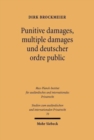 Image for Punitive damages, multiple damages und deutscher ordre public : Unter besonderer Berucksichtigung des RICO Act