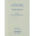 Image for Greek Hymns : Band 2: A Selection of Greek religious poetry from the Archaic to the Hellenistic period
