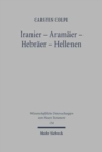 Image for Iranier - Aramaer - Hebraer - Hellenen