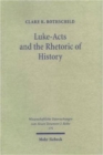 Image for Luke-Acts and the Rhetoric of History