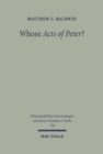 Image for Whose Acts of Peter?