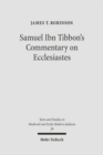 Image for Samuel Ibn Tibbon&#39;s Commentary on Ecclesiastes