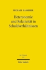 Image for Heteronomie und Relativitat in Schuldverhaltnissen
