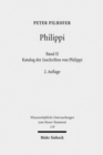 Image for Philippi : Band 2: Katalog der Inschriften von Philippi