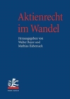 Image for Aktienrecht im Wandel