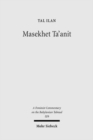 Image for Massekhet Ta&#39;anit : Volume II/9: Text, Translation, and Commentary
